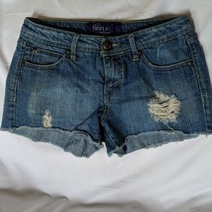 Like New Miley Cyrus MAX Denim Jean Shorts